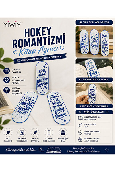 Hokey Romantizmi Kitap Ayracı