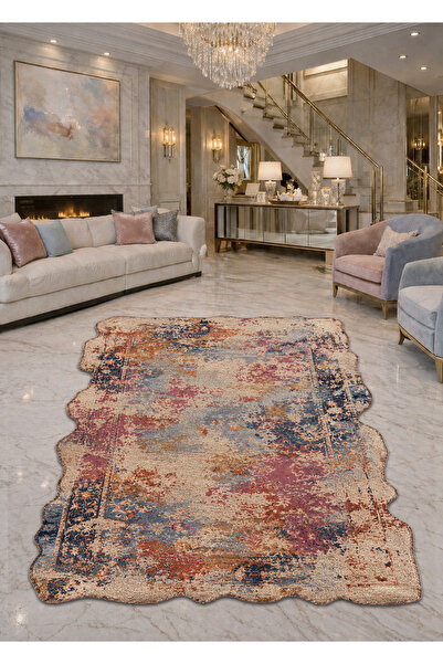 Rugs Modern Halı SDT Karışık Desenli Modern Dokuma Taban Dekoratif Halı sdtam...