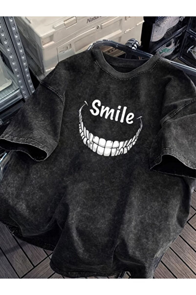 Prekarya design Unisex Oversize Vintage Washed Street Style Street Fashion Co...