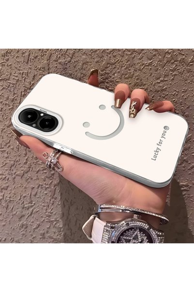 CHICASELUX حافظة Realme C67 4G المتوافقة مع شبكة الجيل الرابع، مزينة بوجه مبت...