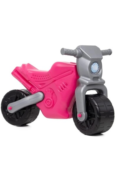 burak toys Ποδήλατο ισορροπίας για παιδιά χωρίς πετάλια, ροζ, με φαρδιά ρόδες...