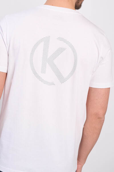 Kenvelo - Tricou barbat maneca scurta cu imprimeu logo pe spate