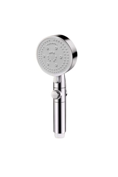 STARSTAR High-Pressure Handheld Showerhead, Hard Water High Pressure 8 Spray ...