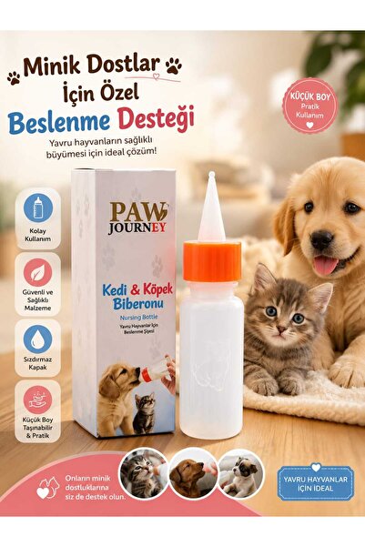 Paw Journey Evcil hayvanlar için biberon(küçük boy)
