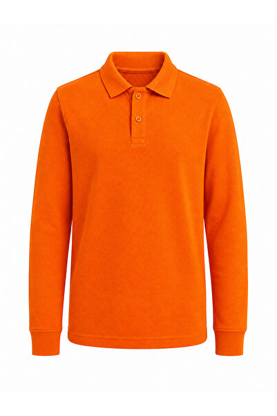 LUMİNUR Long Sleeved Polo Collar Lakos (School Lakos)