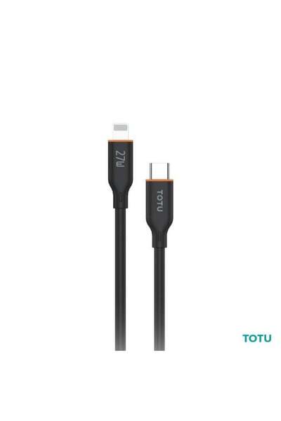 Totu 27W Fast Charging & High-Speed Data Transfer USB-C to Lightning Cable – ...