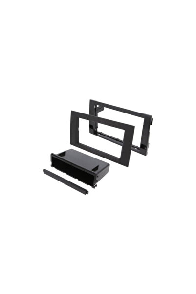 SMARTIC 2 DIN car stereo adapter frame black for Audi A4 and Seat Exeo