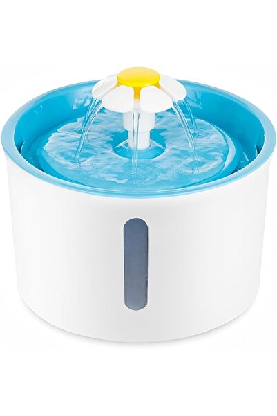 NYGANMELLOZ Cat Water Fountain 1.6L, Drinking Cat Fountain with Activated Car...