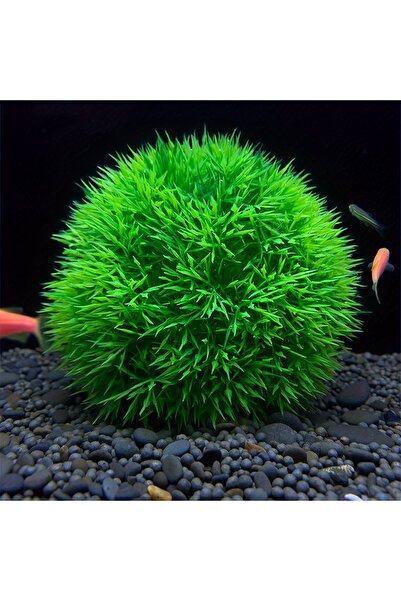 Choice Green-M Aquarium Decorative Artificial Aquarium Grass Ball – Durable F...