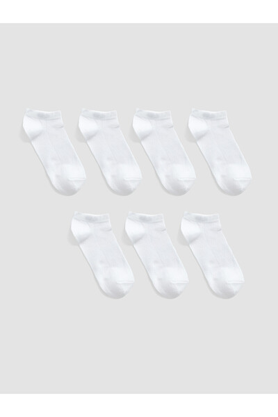 LC Waikiki Lcw Kids White Plain Girls Booties Socks with Nevavm Difference