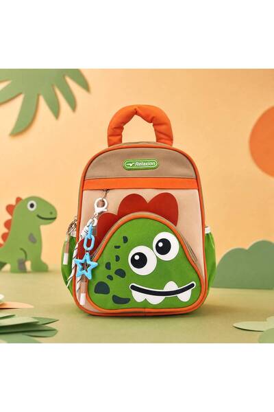 Relaxion Waterproof Fabric Backpack with Back and Shoulder Support for Kinder...