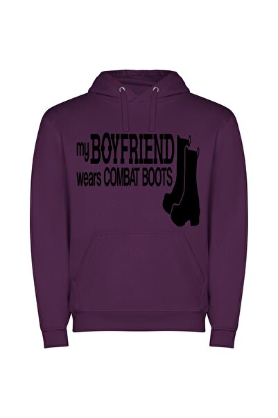 iLovePrints Fashionable Combat Friendship: Inspired Φούτερ με κουκούλα σε χρώ...