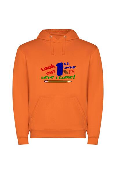 iLovePrints First Grade Bound: Confident Teaser Φούτερ με κουκούλα σε χρώμα Π...