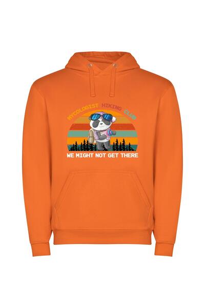 iLovePrints Panda Chic: Shutter-Clad Explorer Φούτερ με κουκούλα σε χρώμα Πορ...