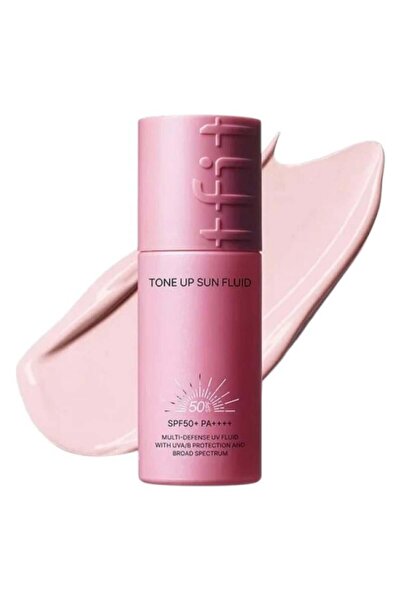 TFİT Sun Fluid Tone-Up Sunscreen Spf50+ for Even Skin Tone by T. Fit - 50ml
