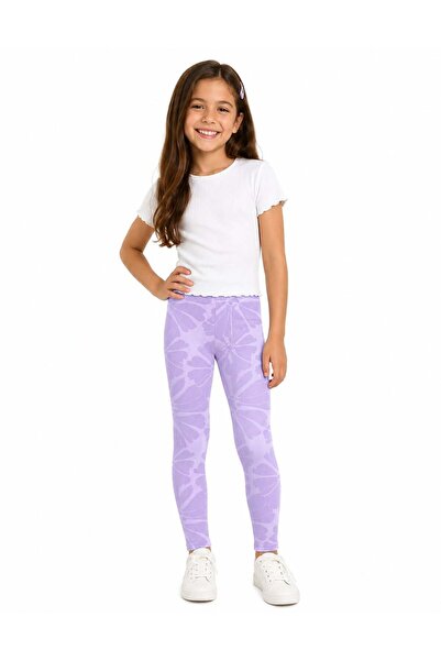 GAP Kids بنطال ضيق بخصر مطاطي للفتيات من Gap متعدد الألوان