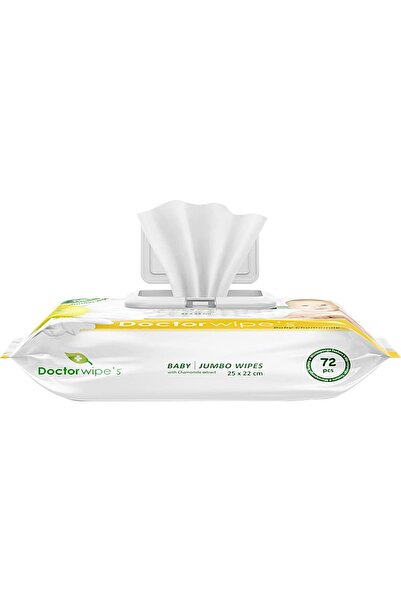 OEM Șervețele umede cu extract de mușețel pentru copii, 72 buc