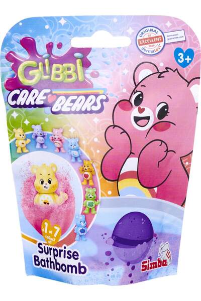 OEM Bombă de baie cu surpriză Care Bears, 1 buc