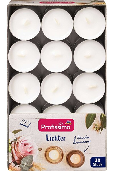 OEM Lumânări pastilă, timp de ardere 8H, 30 buc