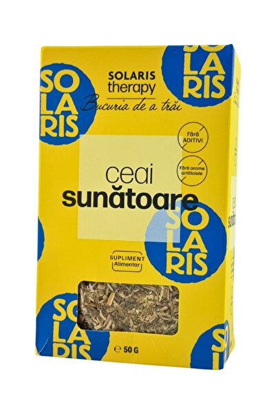 SOLARIS Чай от жълт кантарион, 50г, за храносмилане и емоционален баланс