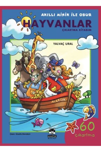 Marsık Yayıncılık My Animals Sticker Book / Burrow Sequence with Smart Mini