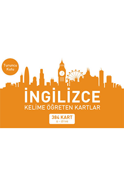 Mavi Kelebek Yayınları English Word Learning (384 Cards)