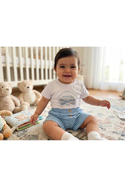 TUFFY KIZ BEBEK BLUZ ŞORT TAKIM