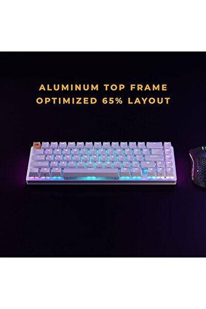 Glorious GMMK 2 TKL Hot Swappable Mechanical Gaming Keyboard - Red Switches, ...