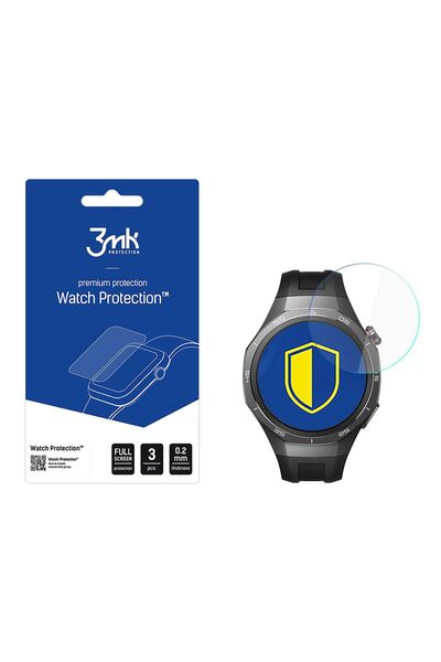 3MK Sticlă Hibridă Pentru Huawei Watch GT5 Pro 46mm Protecție Flexibilă din S...