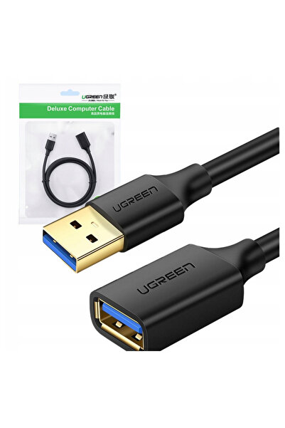 Ugreen Adaptor USB 3.0 pentru calculator, 2 metri, tată-mamă, conexiune rapidă