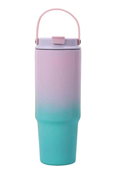 HXD Zoomlion 30oz Stainless Steel Tumbler with Straw & Lid – Double Wall Vacu...