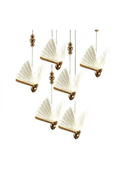 Siera Butterfly Pendant Gold in various sizes