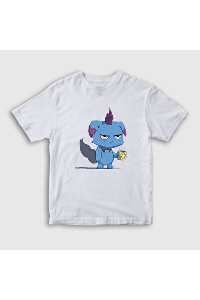 Presmono Unisex Kids White Depresso Game Palworld T-Shirt 616852Tt