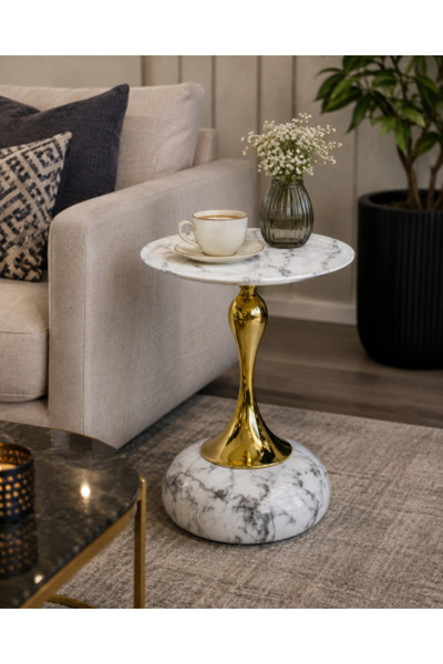 HOMEZ NEED Luxury Side Serving Table