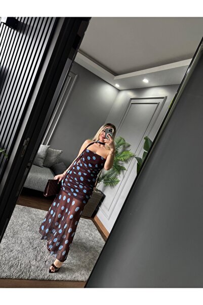 3e Rose PUANTİYELİ ESNEK ELBİSE