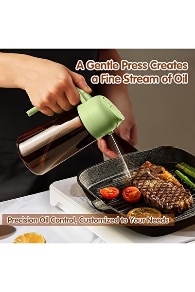 GENERAL YARRAMATE 16oz/470ml Light-Blocking Dark Oil Sprayer for Cooking, 2 i...