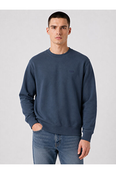 Levi's سويت شيرت رجالي أصلي من Housemark برقبة دائرية ومقاس قياسي 00AUV-0001