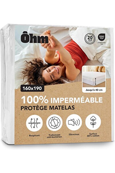 Oeko-Tex Protector de saltea 160 x 190 cm |   Suprasaltea |   Impermeabil și ...