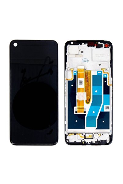 realme Γνήσια Οθόνη Και Μηχανισμός Αφής Με Πλαίσιο Μαύρο 9 Pro (Service Pack)