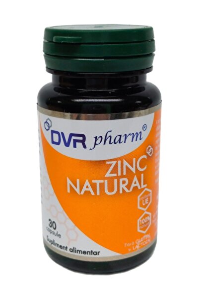 DVR Pharm Zinc (extras din Drojdia de Bere) 400mg, cu absorbtie ridicata, 30cps