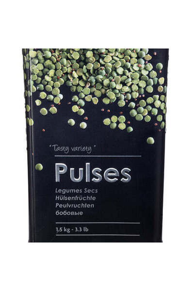FİVE Cutie pentru legume 1.5kg metal, Negru - Ediția Neagră