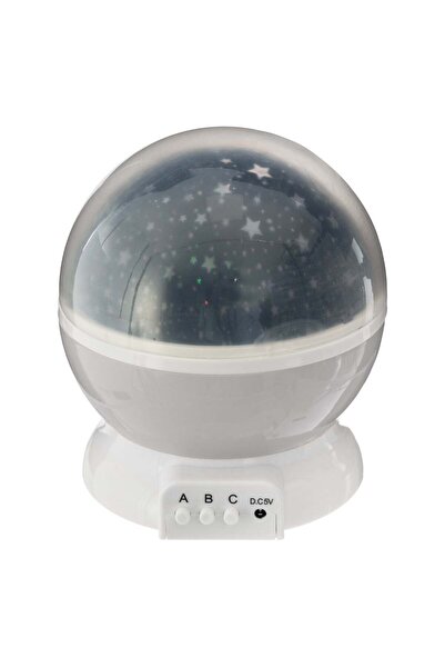 Atmosphera for kids Lampă pentru copii „Projecteur” - Gri, D.12 cm