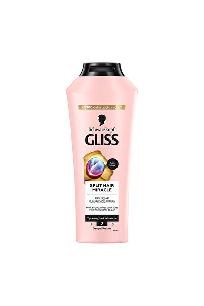 Gliss شامبو سبليت هير ميراكل 400 مل (عبوة من 7 قطع)