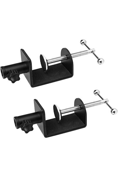 STARSTAR Desktop clip holder with two adjustable C-clamps for secure mounting...