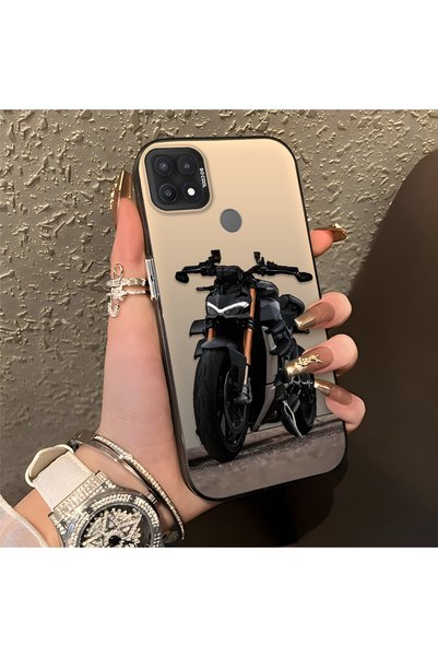 CHICASELUX Oppo A15/A15S Compatible Cool Sport Motorbike Printed Matte Qualit...