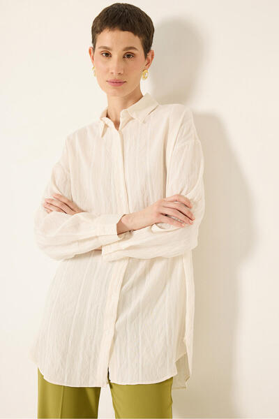 Touché Privé Striped Patterned Viscose Shirt