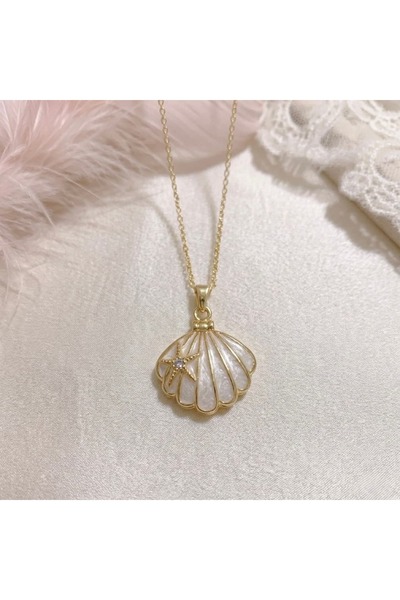 Heda Jewelry Oyster Locket Kolye - Kapaklı Açılabilir Anı Kolyesi