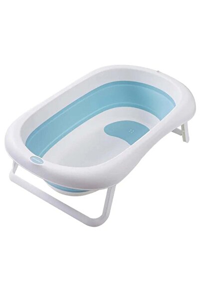 RENOVO Collapsible Toddler Bathtub Portable Travel Tub for Babies Newborns In...