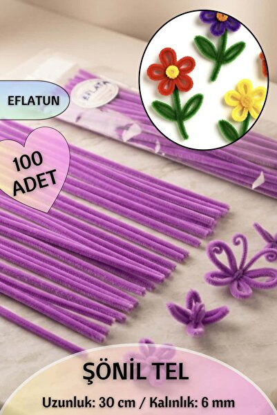 Dantelux 100 komada čenilne pahuljaste žice 30 cm | Materijal za rukotvorine,...