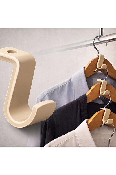 keysa Hanger Organizer (6 Pieces) – Space-Saving Clothes Hanger Hook for Insi...